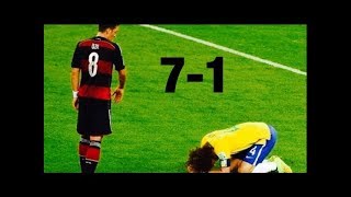 【ミネイロンの惨劇】ブラジルvsドイツ 1-7 ワールドカップ2014準決勝 日本語実況