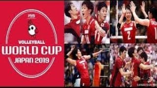 FIVBワールドカップバレーボール2019 男子 日本×チュニジア2019年10月4日