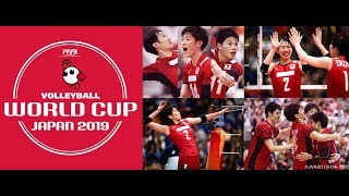 FIVBワールドカップバレーボール2019 男子 日本×ロシア2019年10月10日