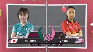 女子ワールドカップ2019 1回戦 平野美宇vsチャンリリー