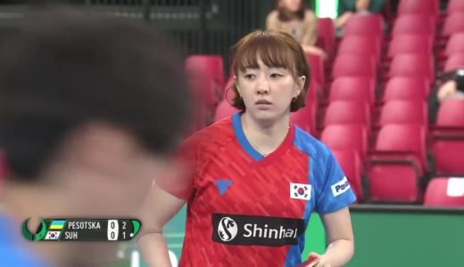 【ハイライト】ワールドカップ団体戦2019｜女子準々決勝 韓国vsウクライナ