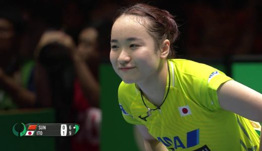 ワールドカップ団体戦2019｜女子決勝 日本 - 中国 第2試合 伊藤美誠vs孫穎莎