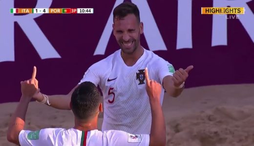 【ハイライト】イタリア vs. ポルトガル　FIFA ビーチサッカー ワールドカップ パラグアイ 2019 決勝