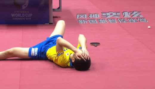 【ハイライト】男子ワールドカップ2019｜準々決勝 張本智和 vs 丹羽孝希