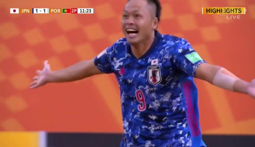 【ハイライト】日本 vs. ポルトガル　FIFA ビーチサッカー ワールドカップ パラグアイ 2019 準決勝