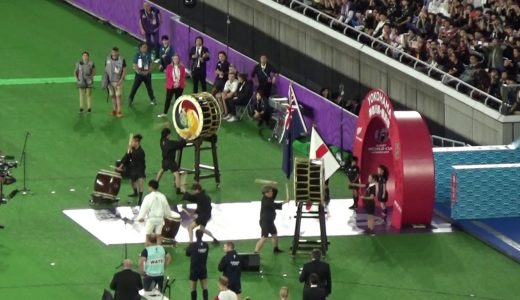 イングランド×ニュージーランド選手入場ラグビーワールドカップ2019/10/26横浜Semi-Finals England×New Zealand Rugby World Cup 2019