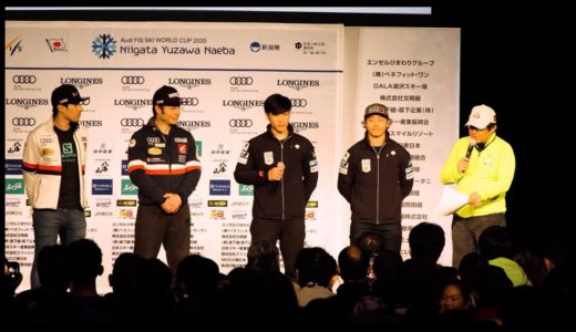 SALOMONチーム FISアルペンワールドカップ2020にいがた湯沢苗場大会 SLレース前interview