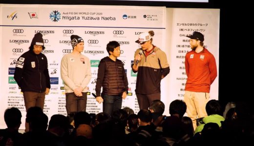 ATOMICチーム FISアルペンワールドカップ2020にいがた湯沢苗場大会 SLレース前interview