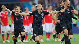 【日本語実況】ワールドカップ準々決勝 ロシア対クロアチア ハイライト