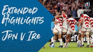 Extended Highlights: Japan 19-12 Ireland – Rugby World Cup 2019