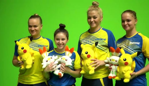 【女子ウクライナ代表】ワールドカップ団体戦2019 オフィシャル撮影の裏側公開！