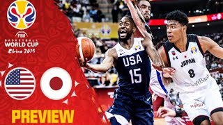 Usa - Japan |  Highlights | 日本 - アメリカハイライトフィババスケットボールワールドカップ2019