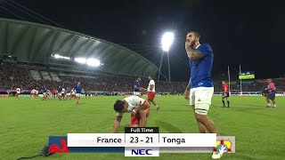 リスペクト / フランス代表とトンガ代表の試合後【ラグビーワールドカップ】