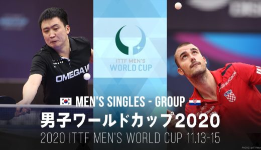 チョンヨンシク vs プツァル｜男子ワールドカップ2020 グループリーグ