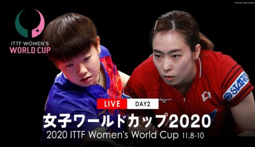 女子ワールドカップ2020 1回戦｜大会2日目【TABLE1】