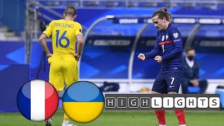フランス vs ウクライナ　W杯ヨーロッパ予選2021.03.24