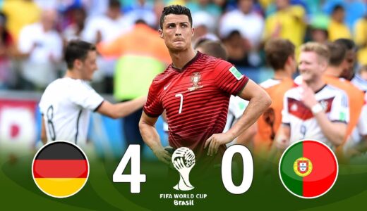 【伝説の試合】ドイツ vs ポルトガル 4-0  W杯2014