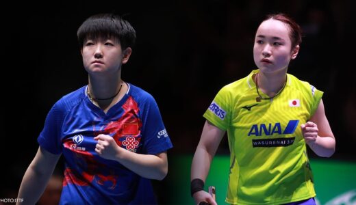 【プレーバック】伊藤美誠 vs 孫穎莎｜ワールドカップ団体戦2019 女子決勝 日本 - 中国 第2試合