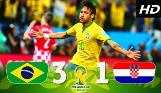 ブラジル3 x 1クロアチア●年ワールドカップ●拡張目標とハイライトHD | Brazil 3 x 1 Croatia  World Cup Highlights