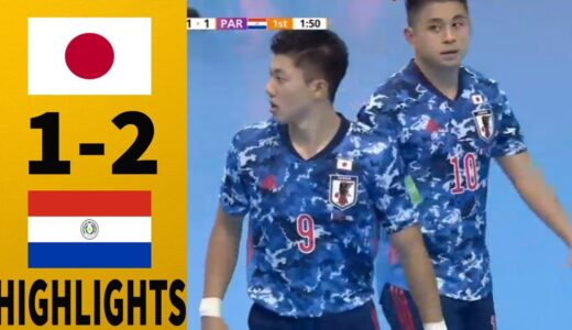 Japan (日本) vs Paraguay Highlights - Futsal World Cup 2021 (9/20/2021)