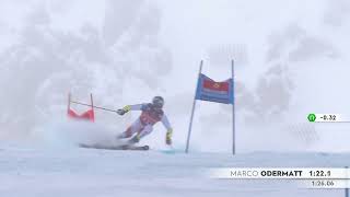 【超速！GS連勝！！M.オデルマット】アルペンスキー FIS ワールドカップ 2021/22 男子 ジャイアントスラローム ヴァル・ディゼール大会（12/11）