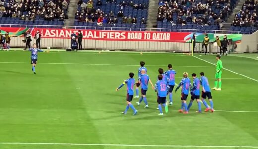 -2022.01.27-【World Cup】日本代表 伊東純也最終予選3戦連発‼︎! GOAL! （vs中国代表）