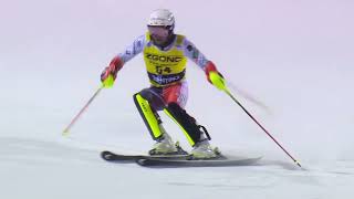 【快挙！小山陽平8位入賞！！】アルペンスキー FIS ワールドカップ 2021/22 男子 スラローム マドンナ・ディ・カンピリオ／イタリア(12/22)