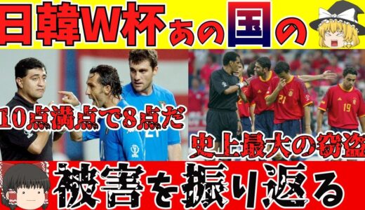 【ゆっくり解説】日本サッカー界も迷惑…日韓ワールドカップ【サッカー】