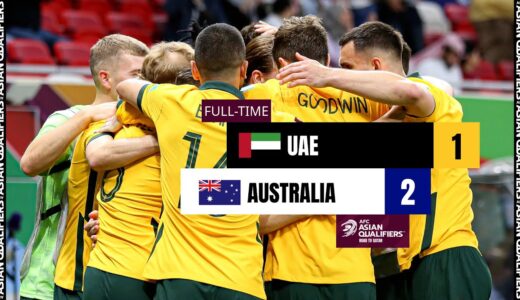 #AsianQualifiers - Playoff | United Arab Emirates 1 - 2 Australia