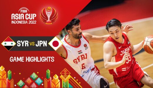 Syria 🇸🇾 – Japan 🇯🇵 | Basketball Highlights – #FIBAASIACUP 2022