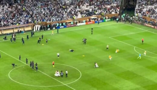 【現地映像】アルゼンチン、ワールドカップ優勝の瞬間。The moment of Argentina's World Cup victory.