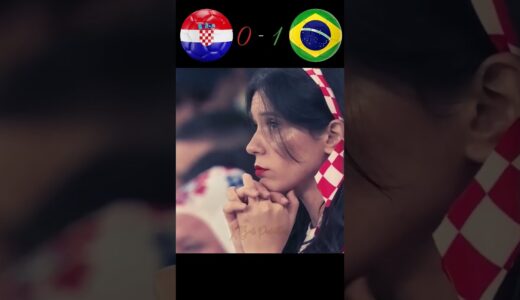Highlights Croatia vs Brazil 2022 FIFA World Cup #football #youtubeshorts #shorts