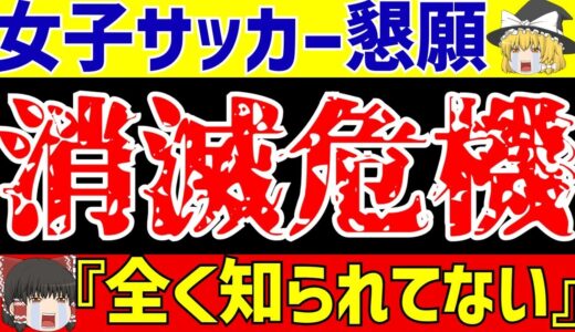 【サッカー日本代表】女子サッカーワールドカップ直前なのに危機的状況!!現状と今後どうなってしまうのか…【ゆっくりサッカー解説】