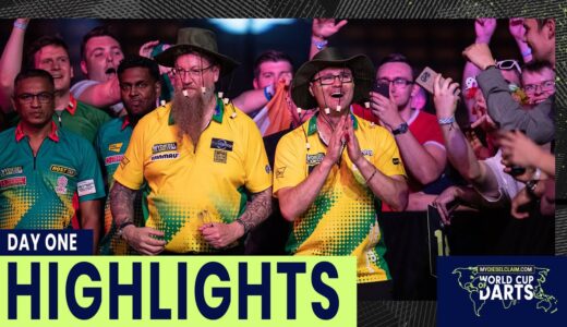 NEW FORMAT, SAME DRAMA! Day One Highlights | 2023 My Diesel Claim World Cup of Darts