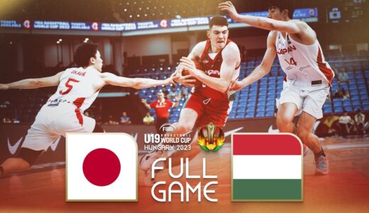 Japan v Hungary | Full Basketball Game | FIBA U19 Basketball World Cup 2023