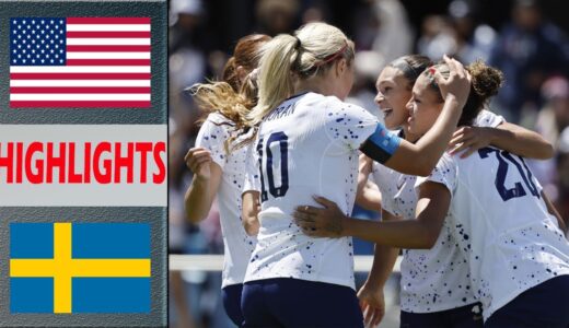 USA vs Sweden Highlights & All Goals | Women's Football 2023