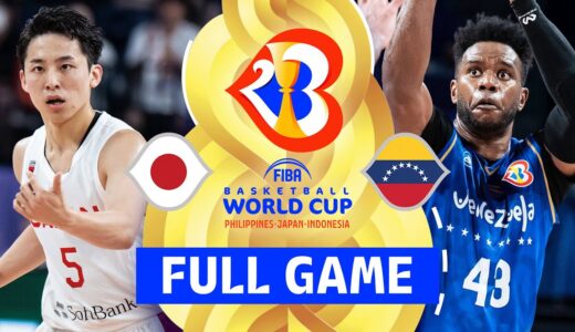 Japan v Venezuela | Full Basketball Game | FIBA Basketball World Cup 2023