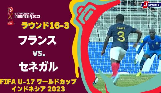 【ハイライト】 フランス vs. セネガル｜FIFA U-17 ワールドカップ インドネシア 2023 ラウンド16-3 #soccer