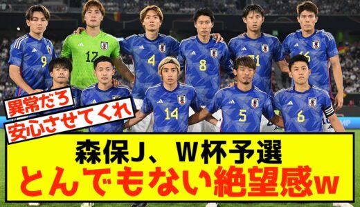 【悲報】サッカー日本代表W杯予選、とんでもない絶望が襲ってくる